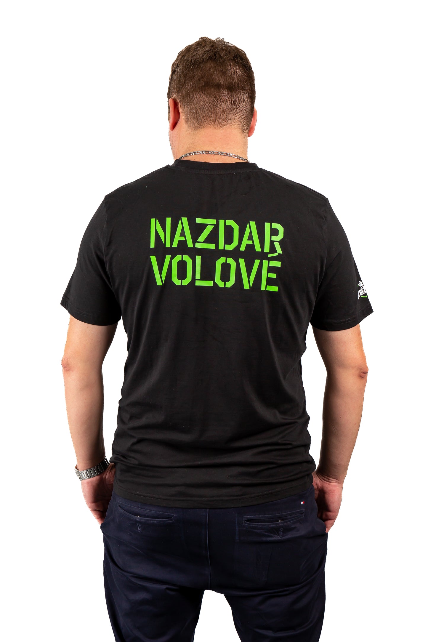 Tričko Černé Záda "NAZDAR VOLOVÉ"