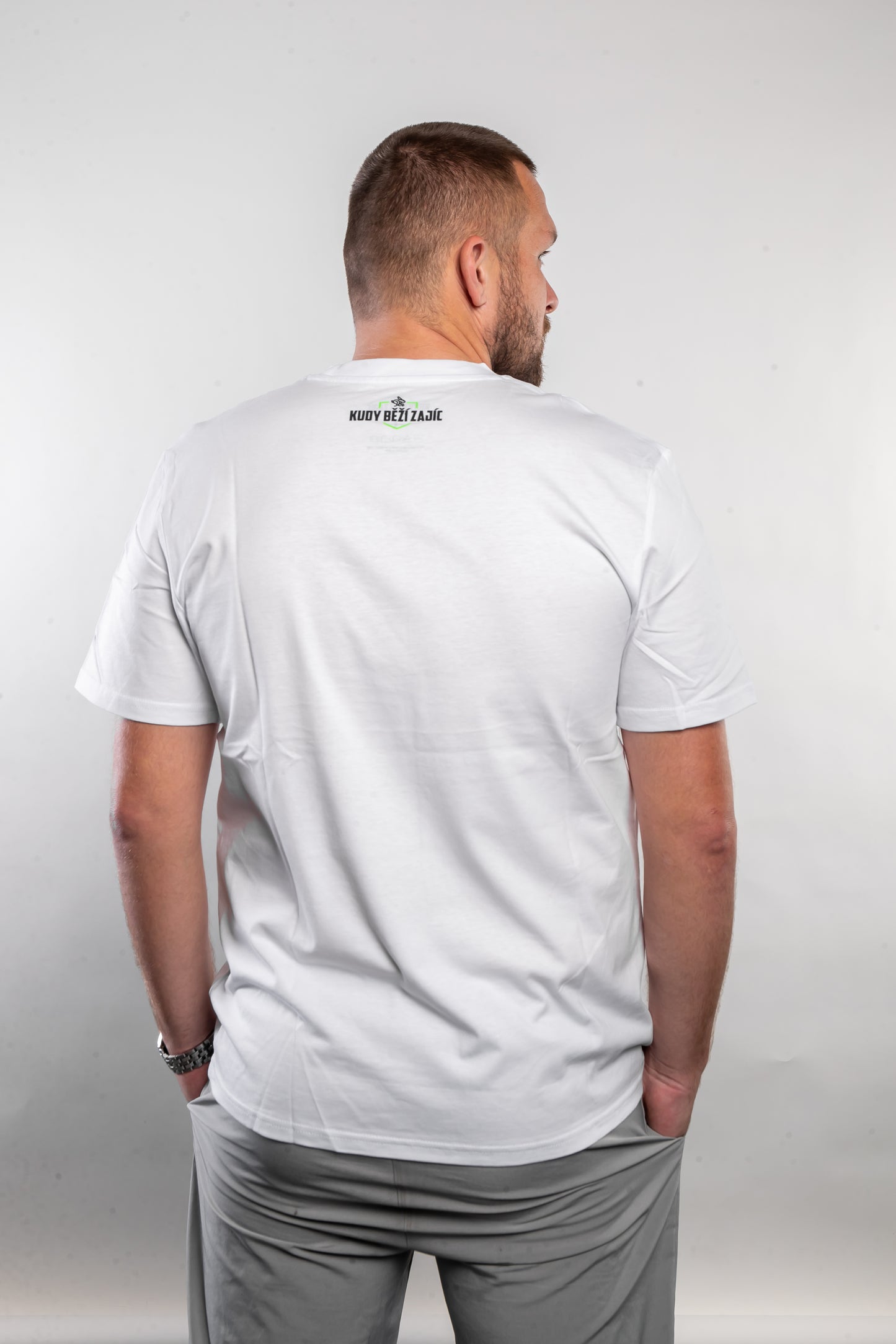 Tričko erb, BUĎ DOBREJ, BÍLÉ/ČERNÉ