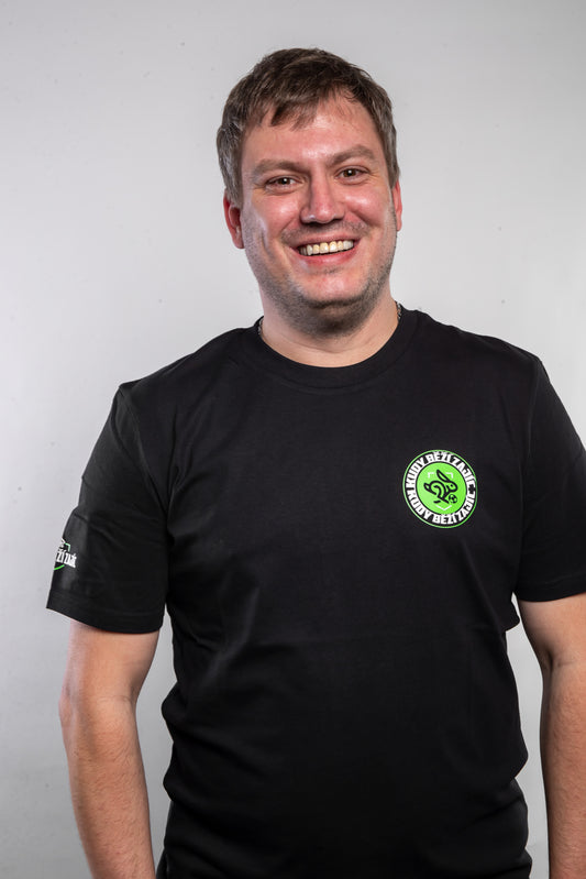 Tričko záda, NAZDAR VOLOVÉ, ČERNÉ