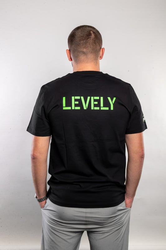 Tričko záda, LEVELY, ČERNÉ