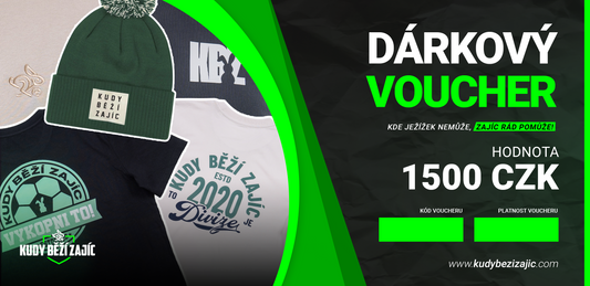 Dárkový poukaz 1500 CZK