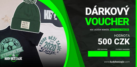 Dárková karta 500 CZK