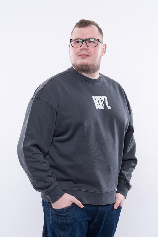 Mikina oversized, VINTAGE